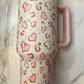 Cheetah Heart Tumbler