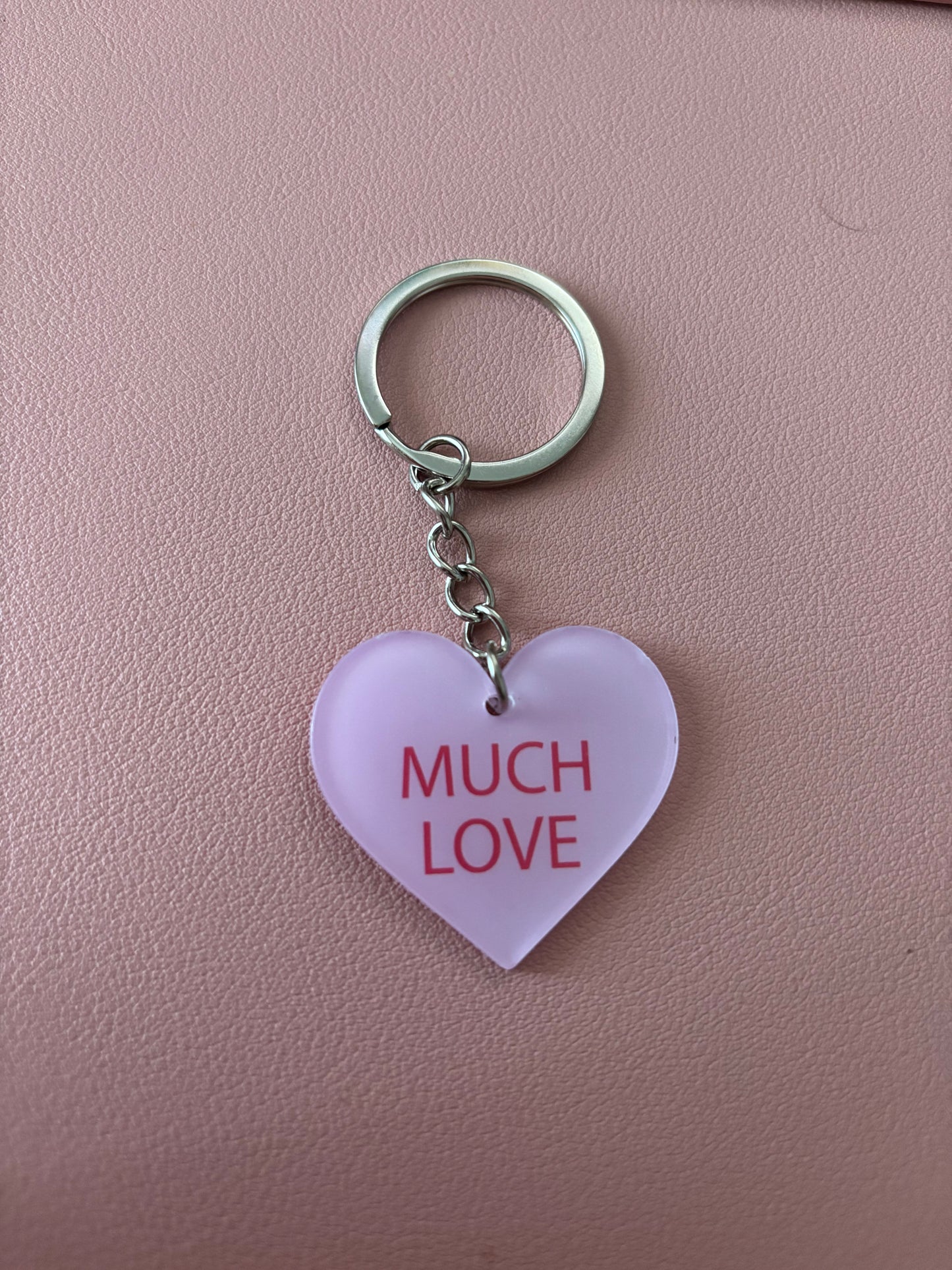 Valentines Heart Keychain