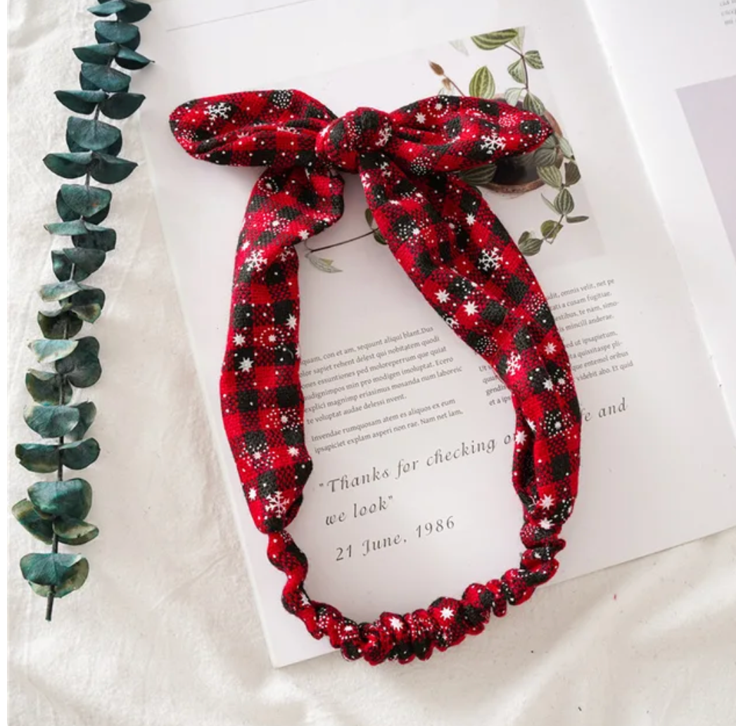 Christmas Headbands with FREE Bracelet