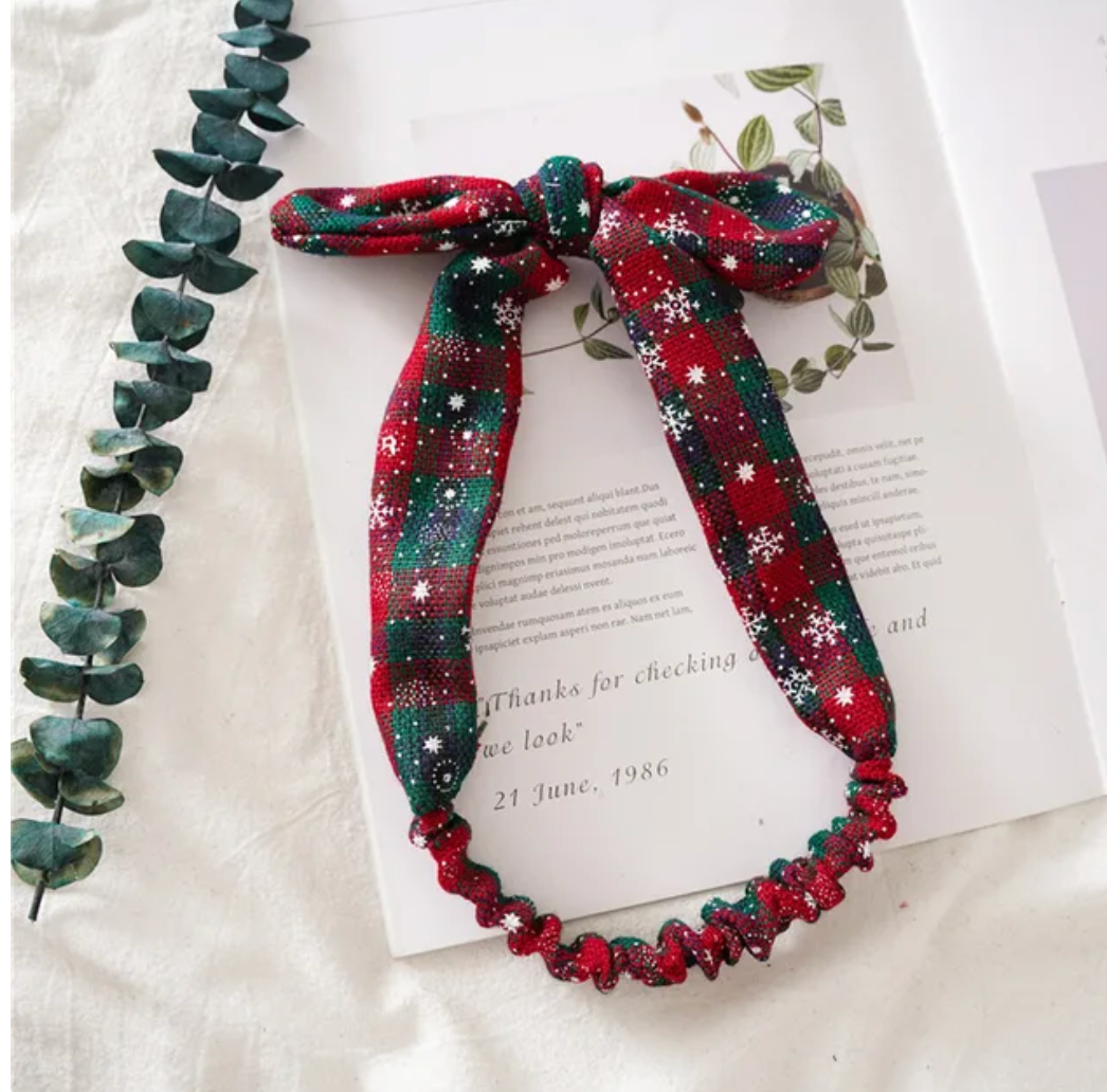 Christmas Headbands with FREE Bracelet