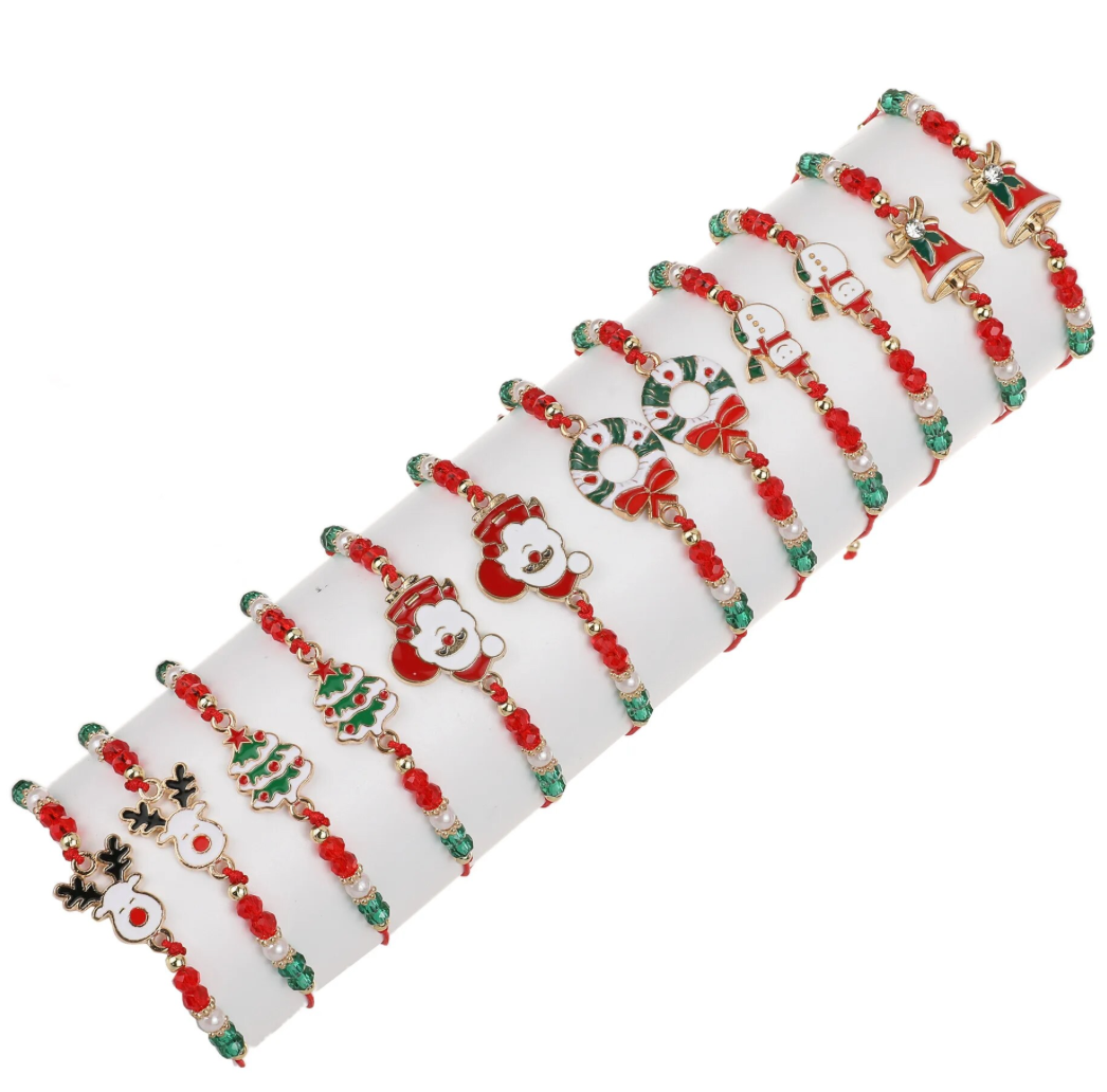 Christmas Headbands with FREE Bracelet