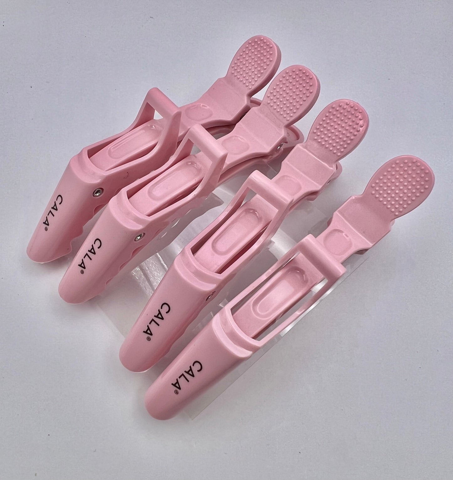 Pink 4 pc Hair Clips