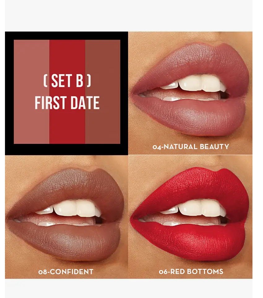 Sexy Trio 3PC Lipstick Set
